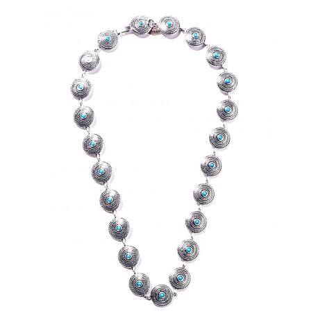 Thebes turquoise necklace